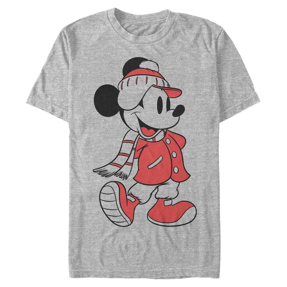 Disney - Mickey Mouse - Mickey Mouse Mickey Winter Fill - Homme T-shirt