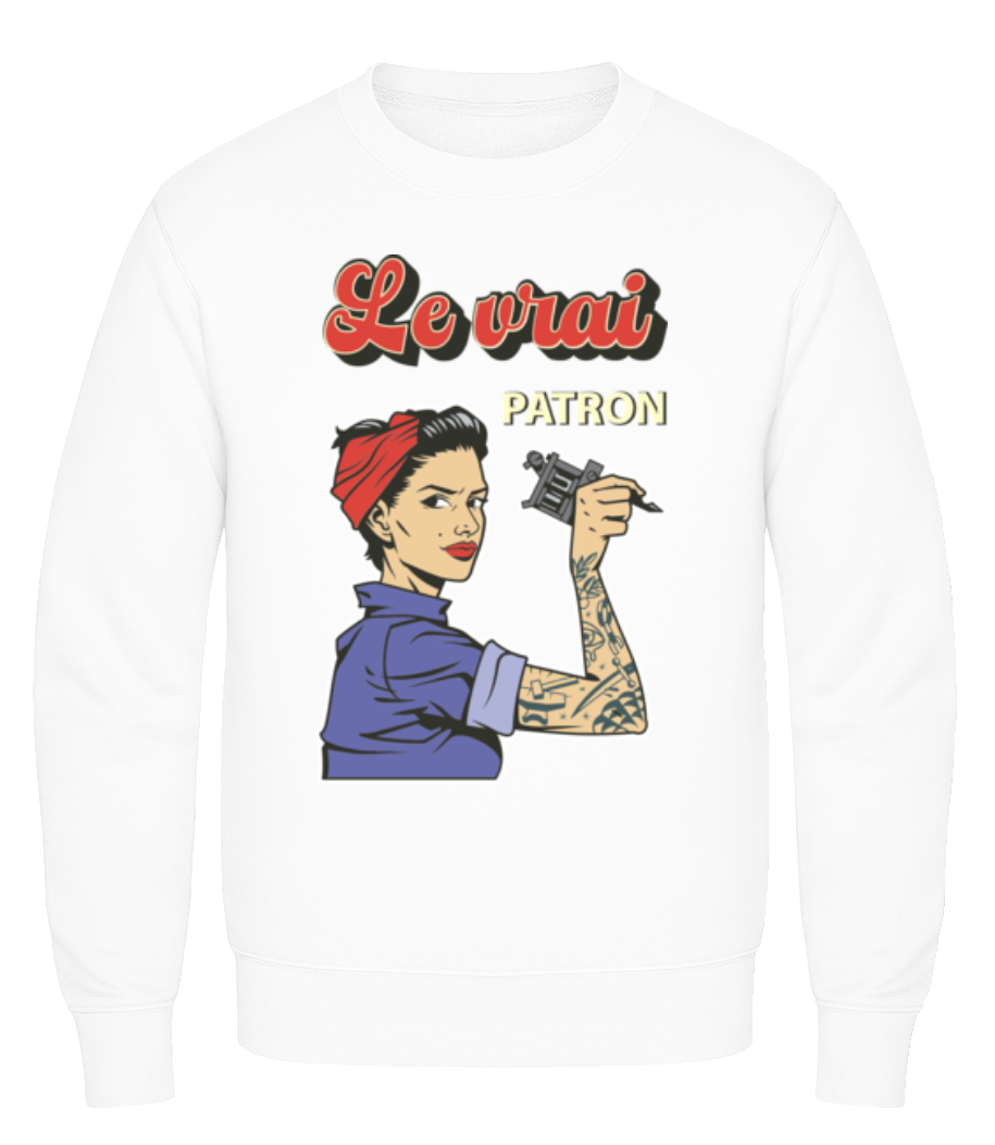Le Vrai Patron · Sweatshirt Homme