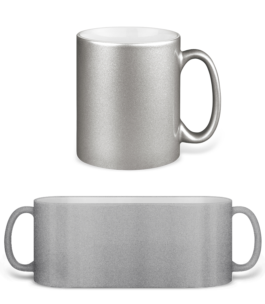 Aperçu: Tasse à paillettes - Plateado - Devant