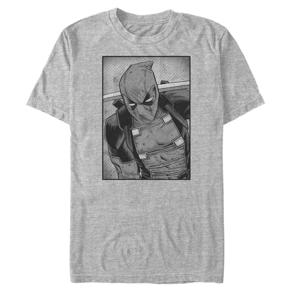 Marvel - Deadpool - Deadpool Black And White - Homme T-shirt