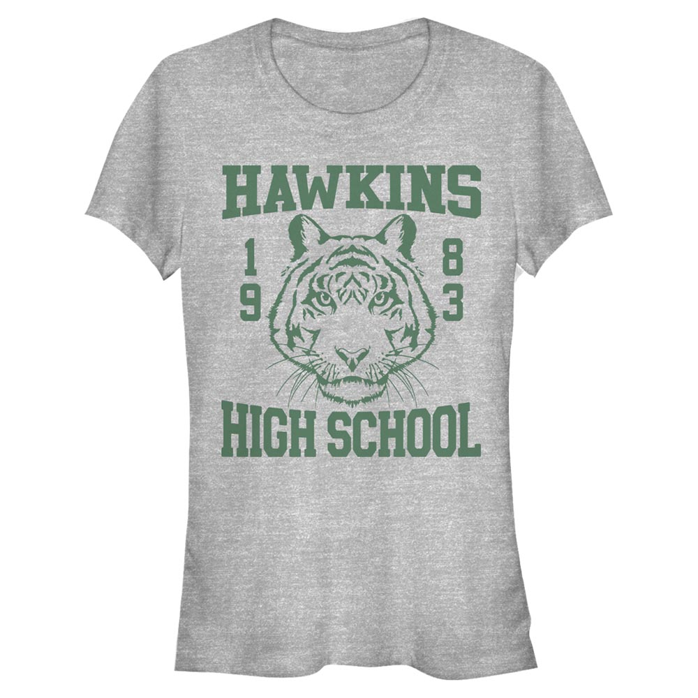 Netflix - Stranger Things - Hawkins High Tiger 1983 - Femme T-shirt