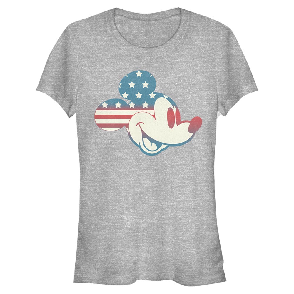 Disney - Mickey Mouse - Mickey Americana Flag Fill - Femme T-shirt