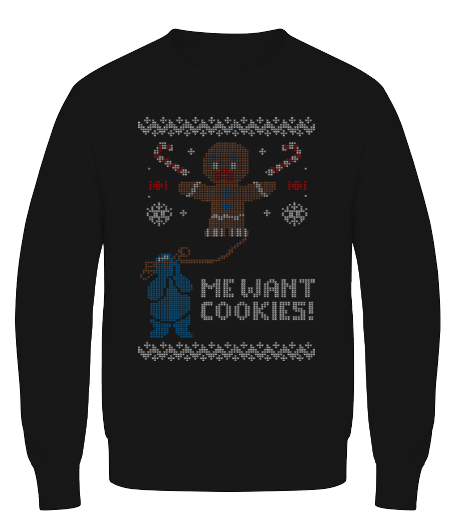 Ugly Cookie Monster · Sweatshirt Homme