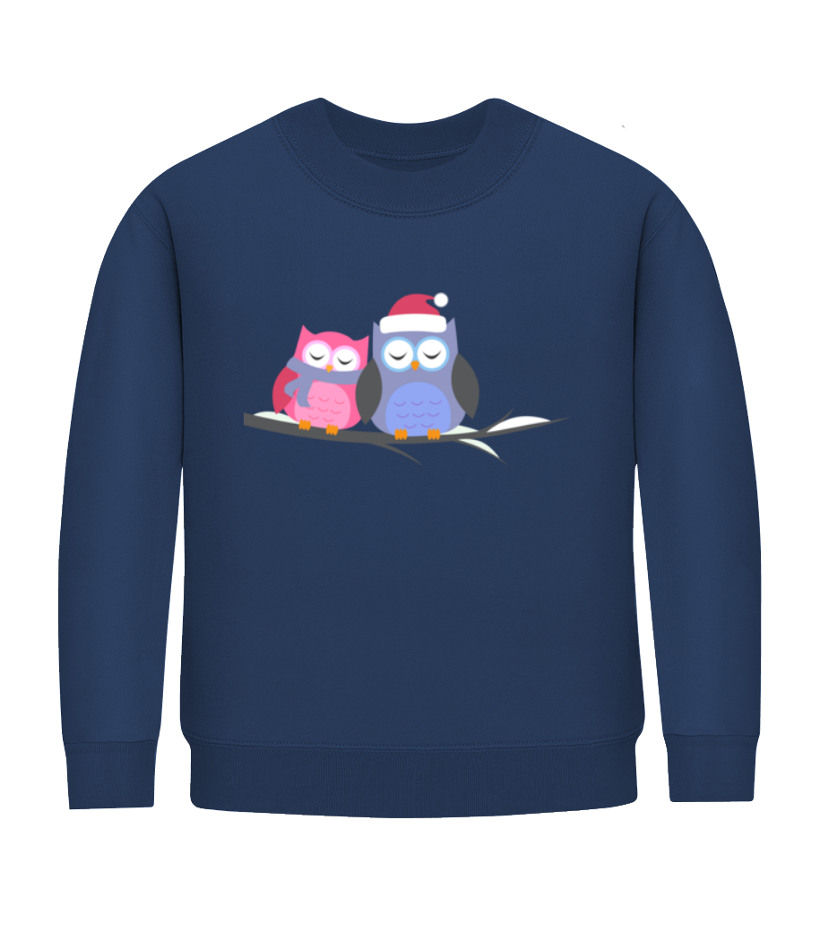 Chouettes De Noël · Sweatshirt Enfant