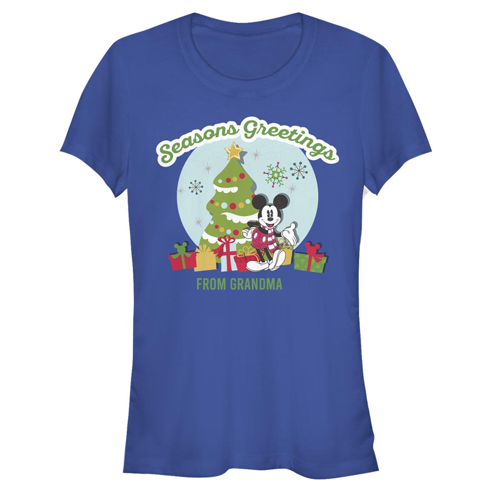 Disney Classics - Mickey Mouse - Mickey Mouse Greetings From Grandma - Femme T-shirt