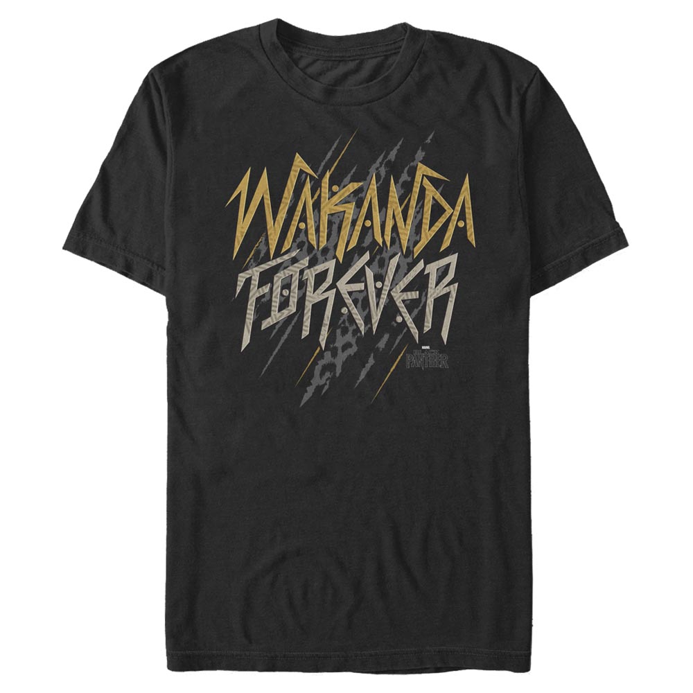 Marvel - Black Panther - Wakanda Slant Forevs - Homme T-shirt