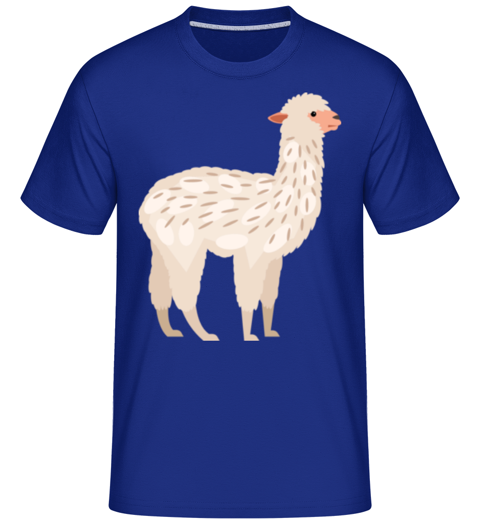 Alpaga -  T-Shirt Shirtinator homme - Bleu royal - Devant
