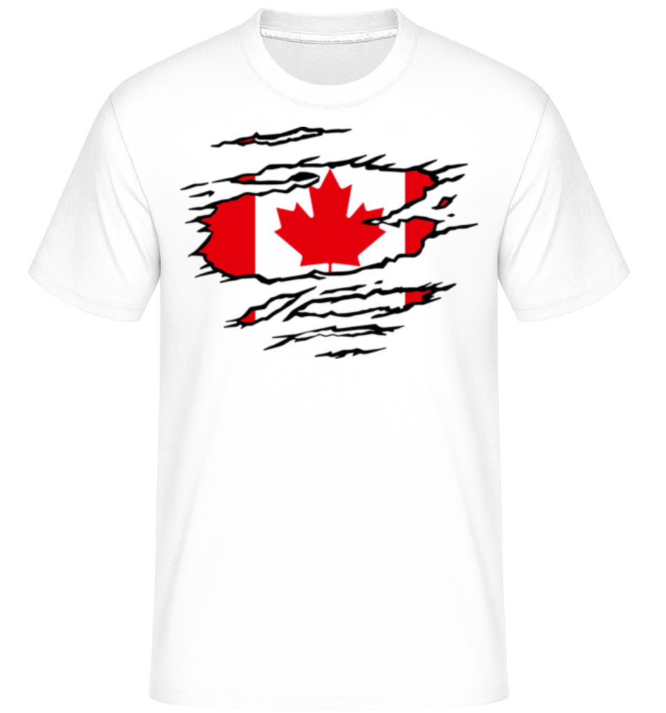 Drapeau mûré Canada ·  T-Shirt Shirtinator homme