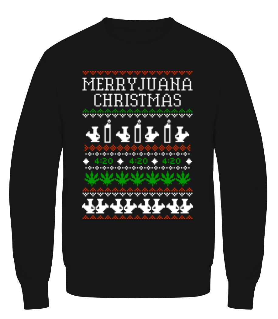 Merryjuana Christmas · Sweatshirt Homme