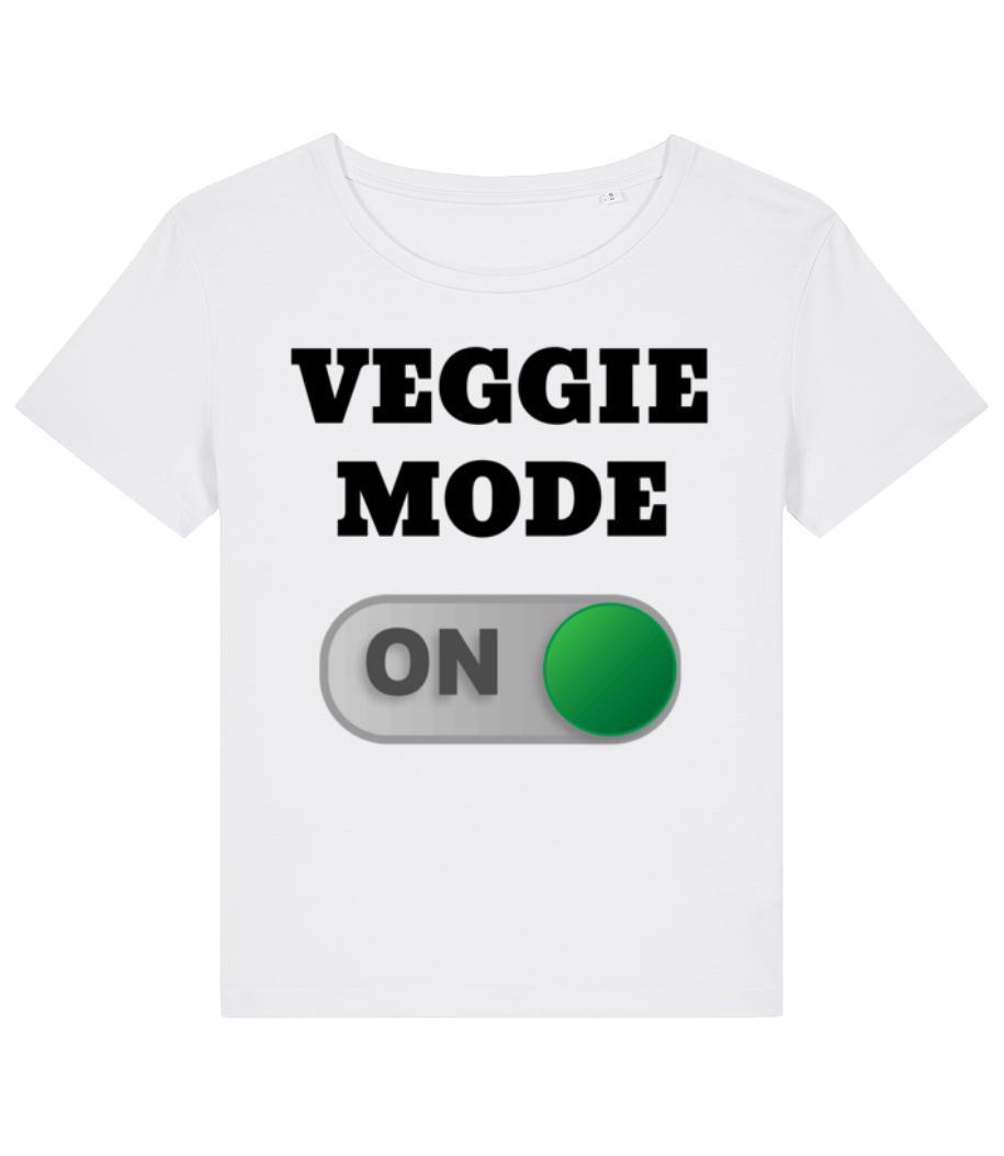 Veggie Mode On · T-shirt bio Femme Stanley Stella 2.0