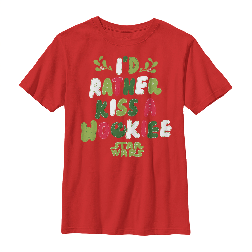Star Wars - Chewbacca Wookie Kiss - Christmas - Enfant T-shirt