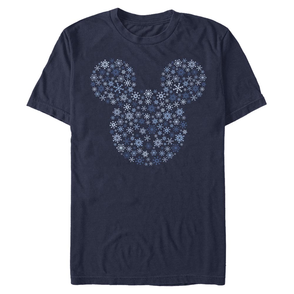 Disney Classics - Mickey Mouse - Mickey Mouse Mickey Ear Snowflakes - Homme T-shirt