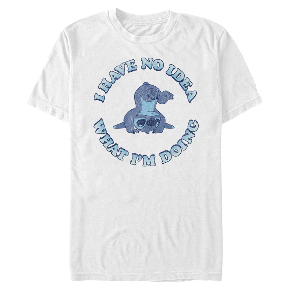 Disney - Lilo & Stitch - Stitch No Idea - Homme T-shirt