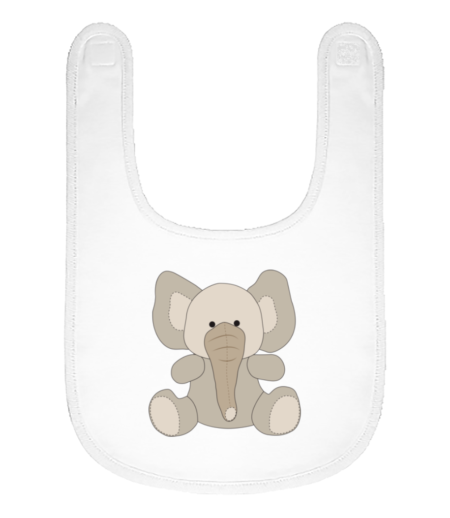 Baby Comic  - Éléphant · Bavoir Bébé bio