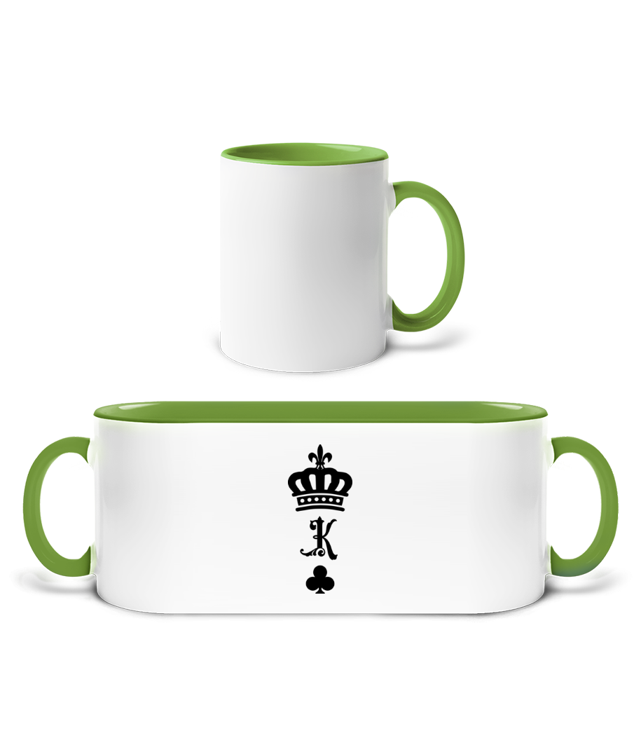 Blanc / Vert pomme