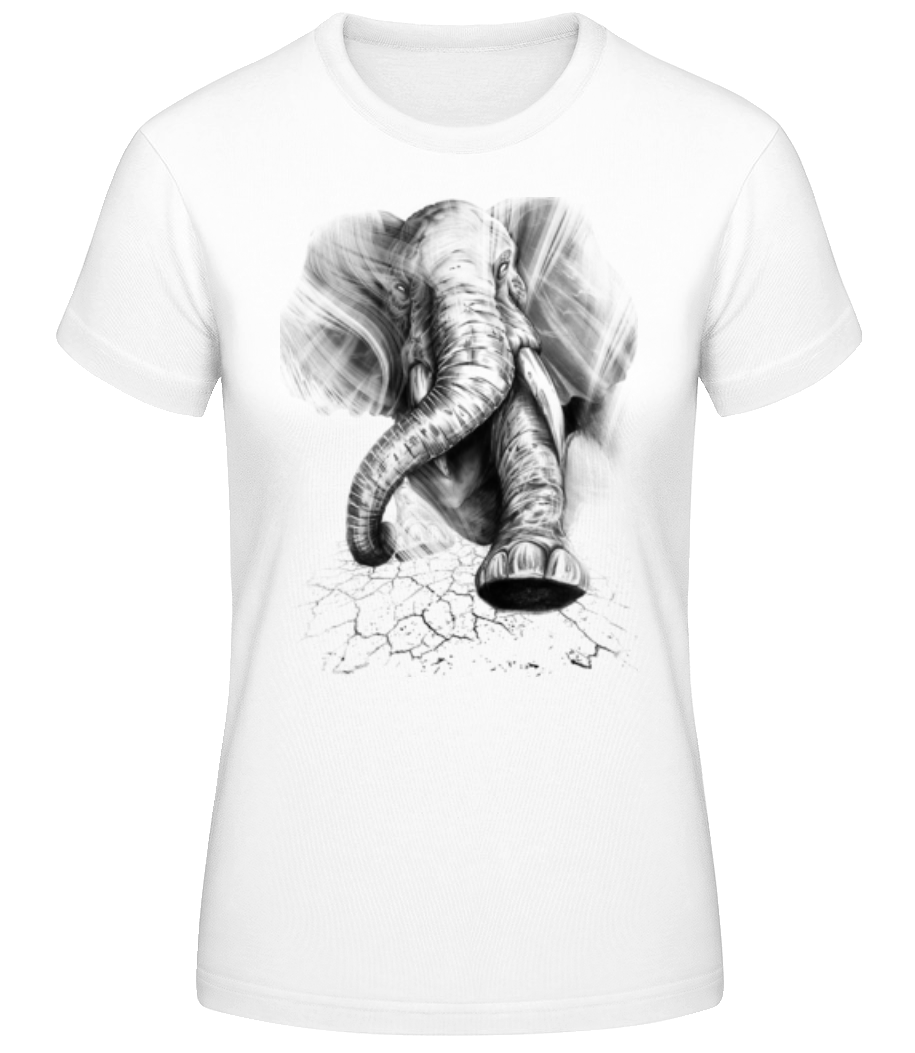 Éléphant en colère · T-shirt standard Femme
