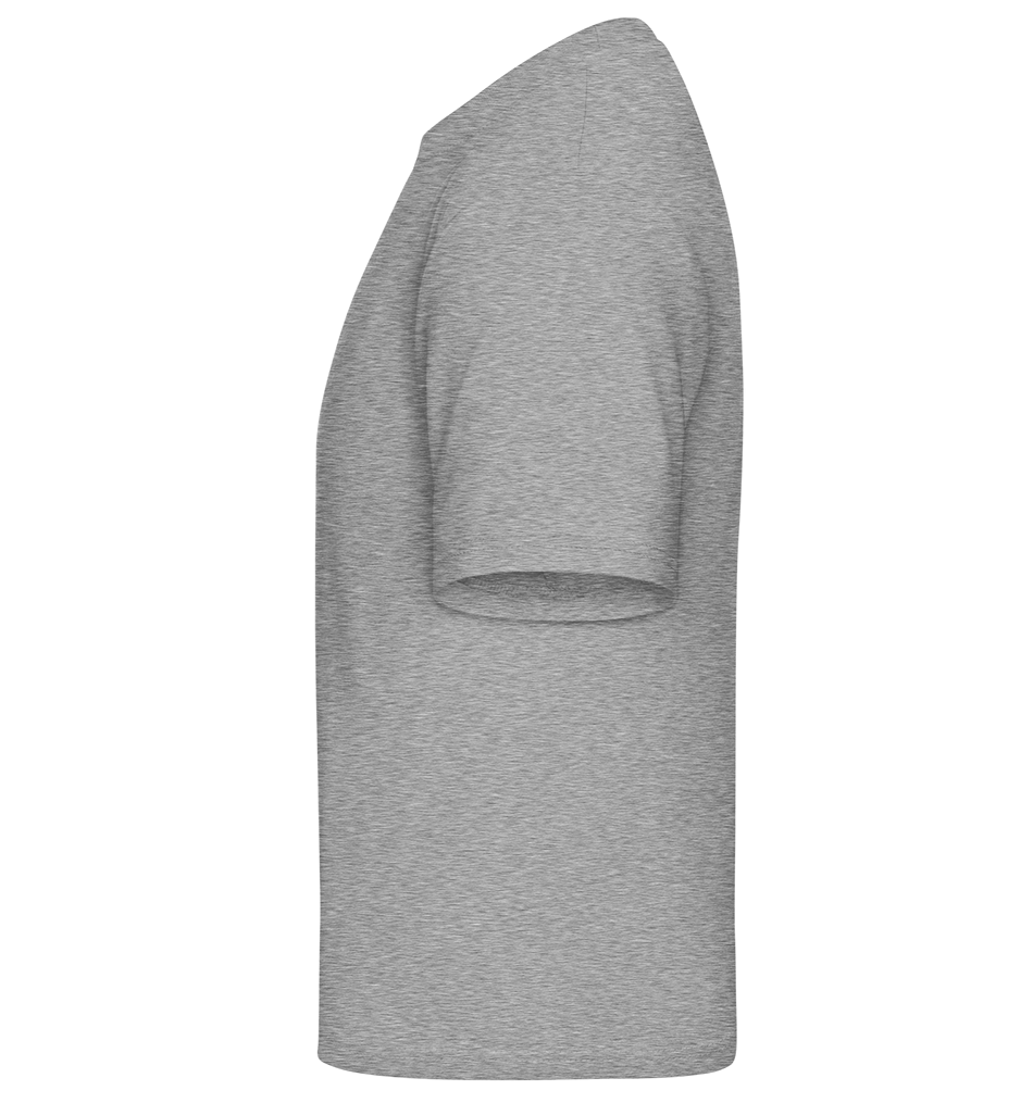 Aperçu: Crâne Boombox -  T-Shirt Shirtinator homme - Gris chiné - Gauche