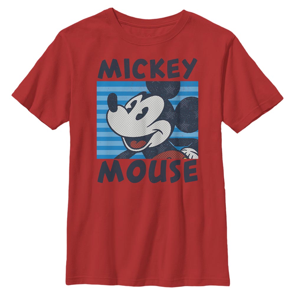 Disney - Mickey Mouse - Mickey Mouse Mickeys Stripes - Enfant T-shirt