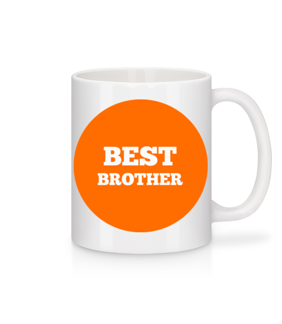 Best Brother - Mug en céramique blanc - Blanc - Devant
