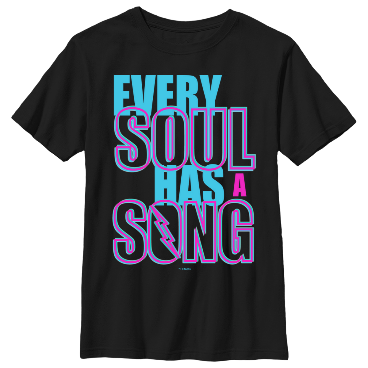 Netflix - Julie And The Phantoms - Texte Soul Song - Enfant T-shirt