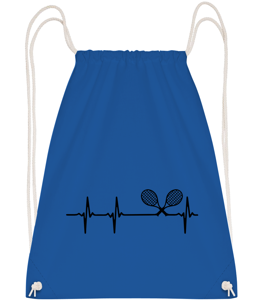 Aperçu: Pulsation Tennis - Sac à dos Drawstring - Bleu royal - Vorn