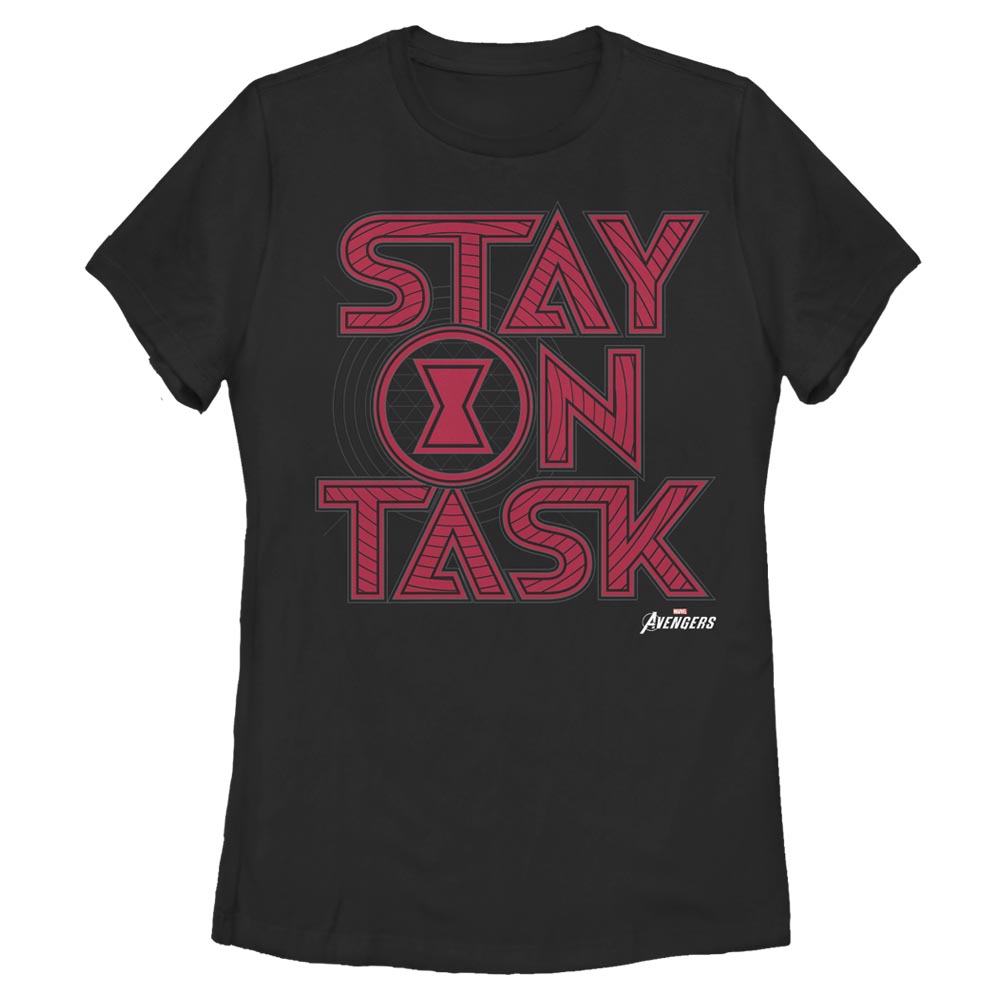 Marvel - Black Widow Stay On Task - Femme T-shirt