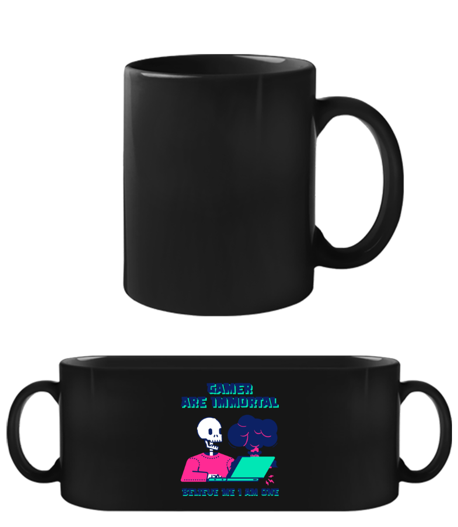 Gamer Are Immortal · Tasse Noire