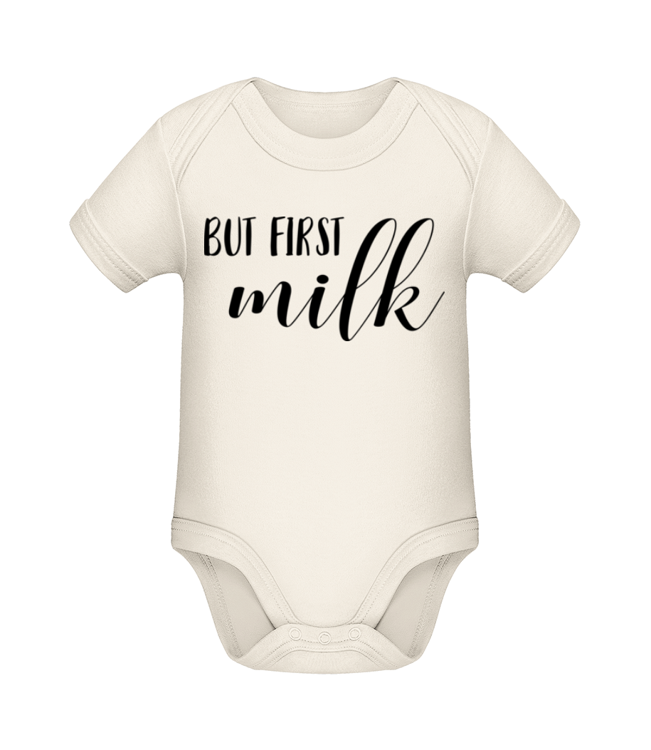 But First Milk · Body manches courtes bio