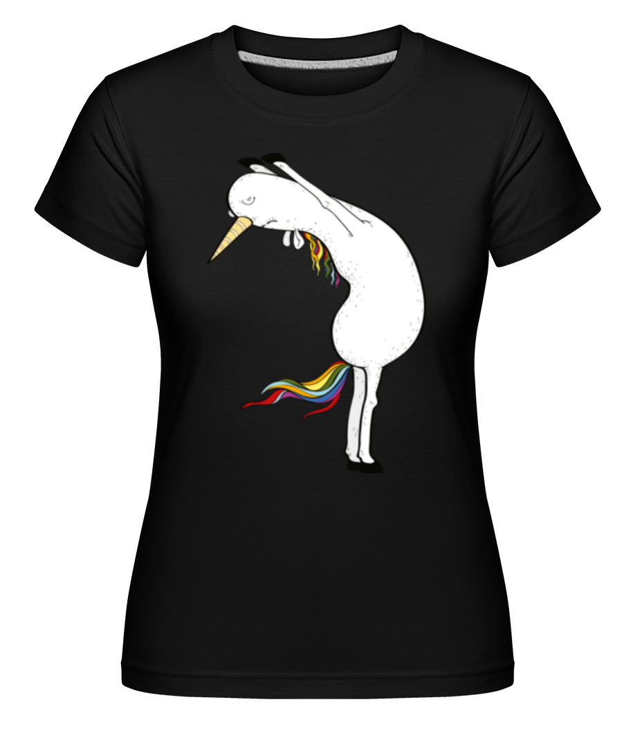 Yoga Licorne Étiré ·  T-shirt Shirtinator femme