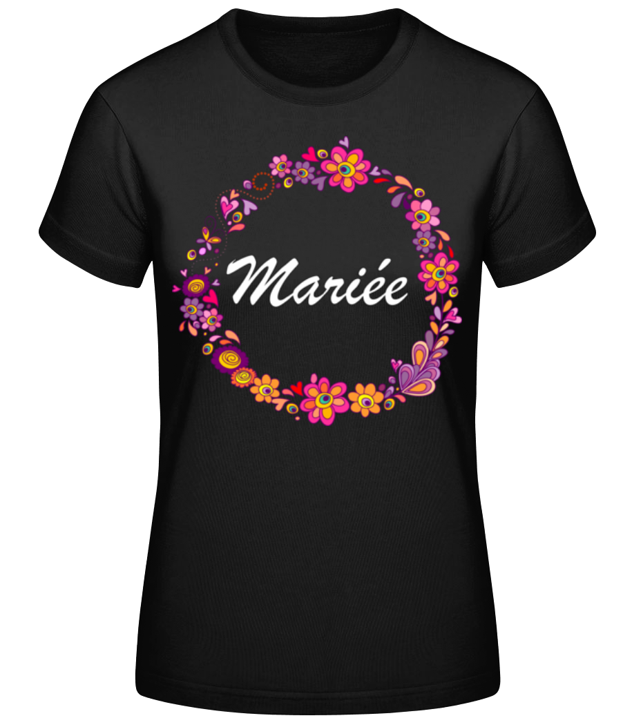 Mariée Fleurs · T-shirt standard Femme