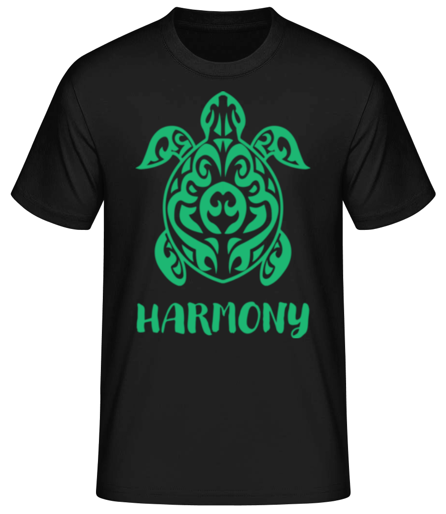 Turtle Harmony Tribal · T-shirt standard Homme