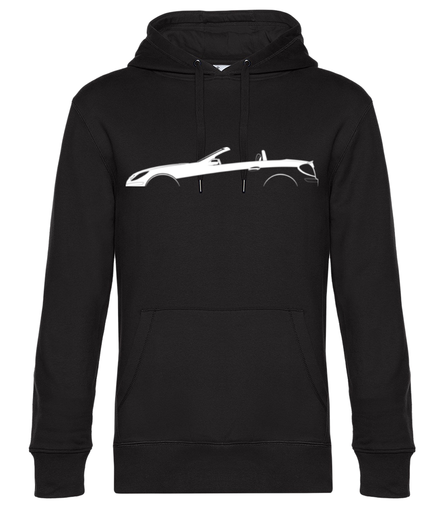 Aperçu: 'Mercedes-Benz SLK AMG R171' Silhouette - Sweat à capuche premium Unisexe - Noir - Devant