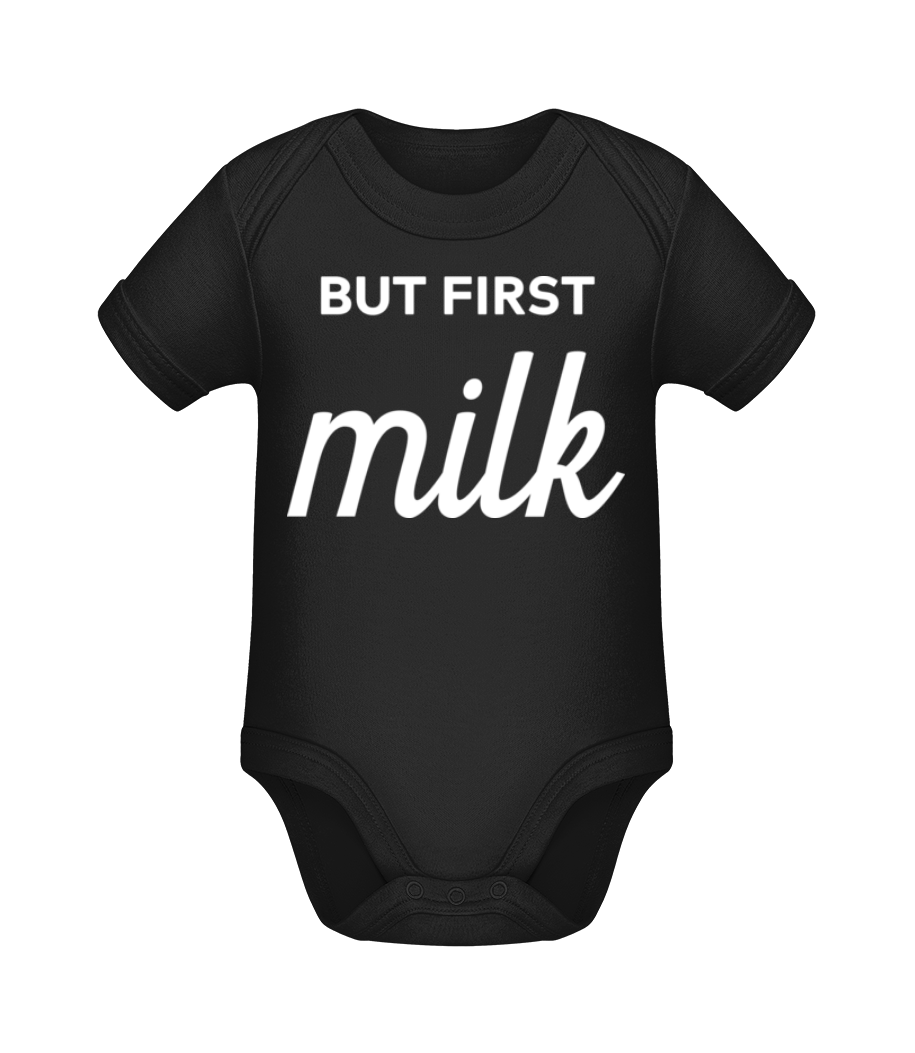 But First Milk · Body manches courtes bio