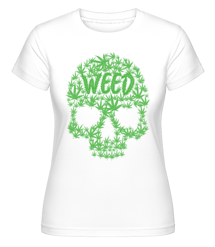Weed Crâne De Cannabis ·  T-shirt Shirtinator femme