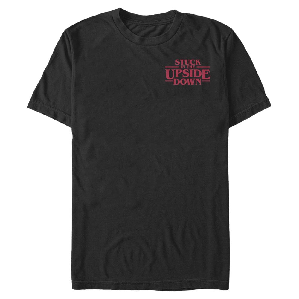 Netflix - Stranger Things - Texte Upside Down Pocket - Homme T-shirt
