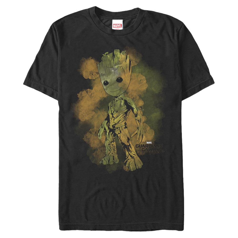Marvel - Les Gardiens de la Galaxie - Groot Watercolor - Homme T-shirt