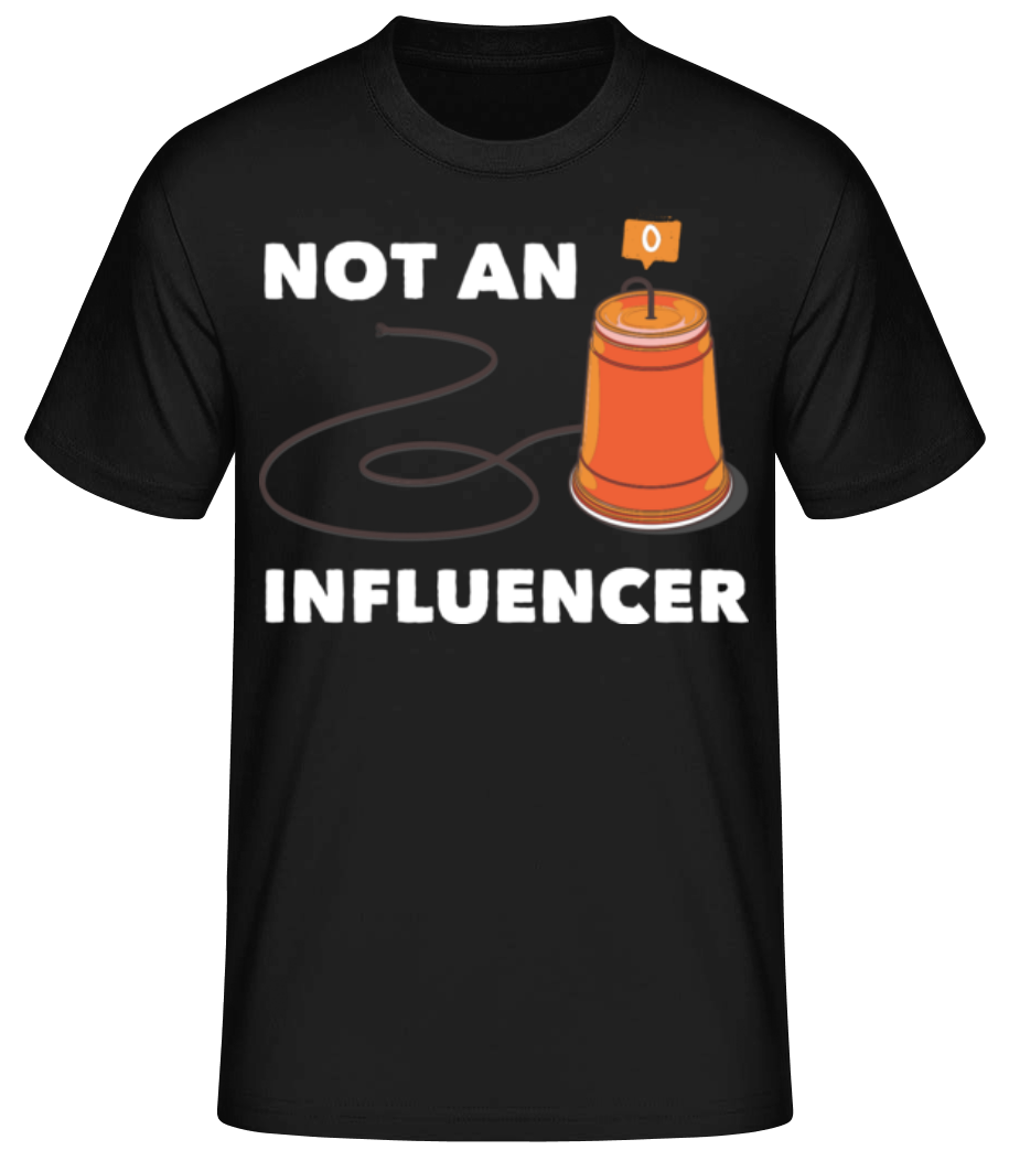 Not An Influencer · T-shirt standard Homme