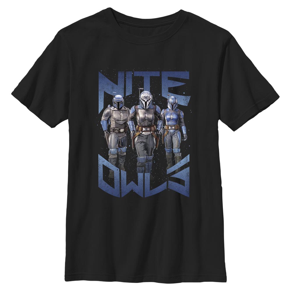 Star Wars - The Mandalorian - Photo de groupe Nite Owl - Enfant T-shirt
