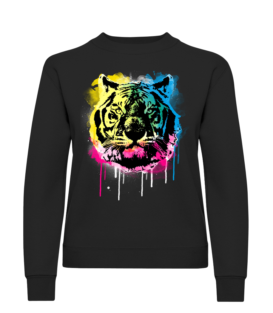 Tigre Multicolore · Sweatshirt Femme