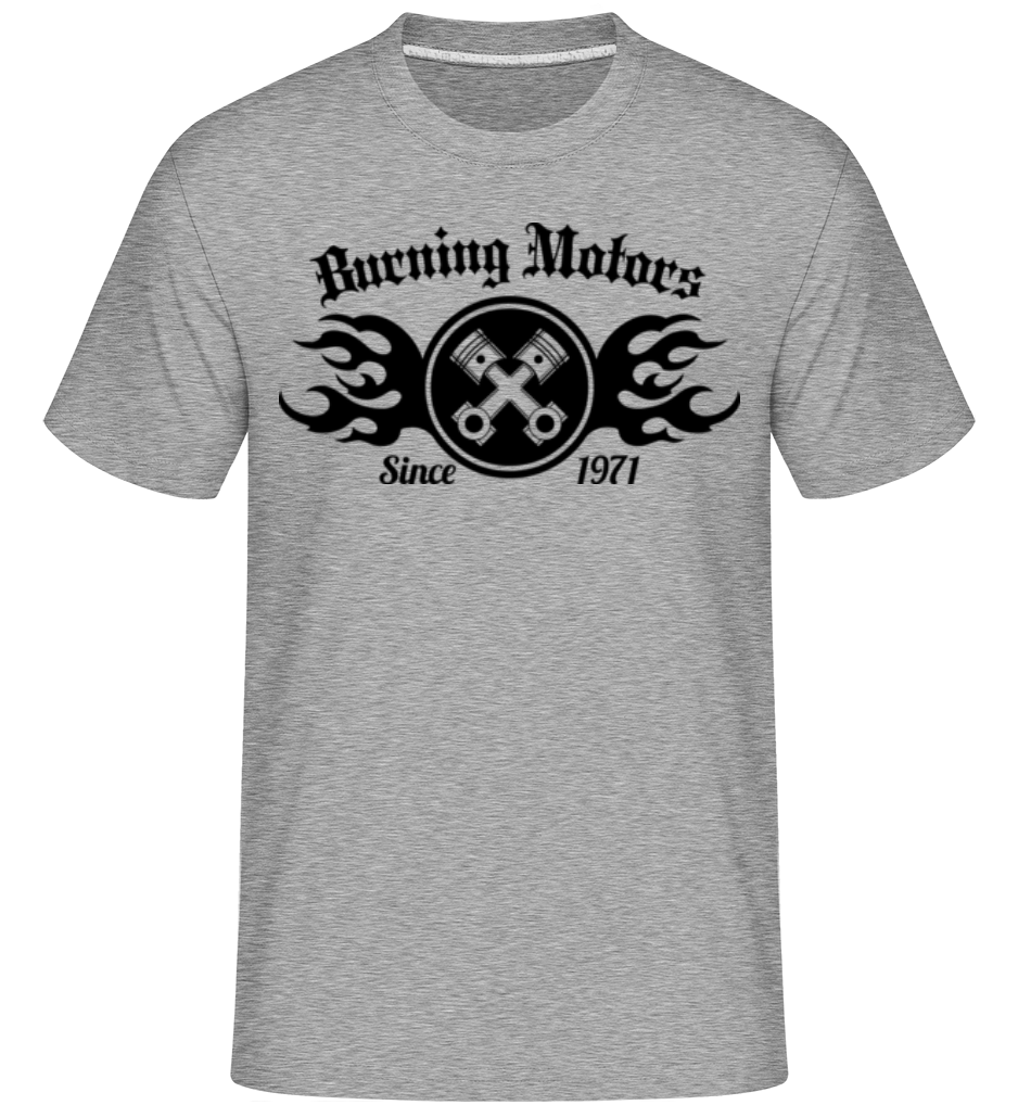 Burning Motors Biker ·  T-Shirt Shirtinator homme