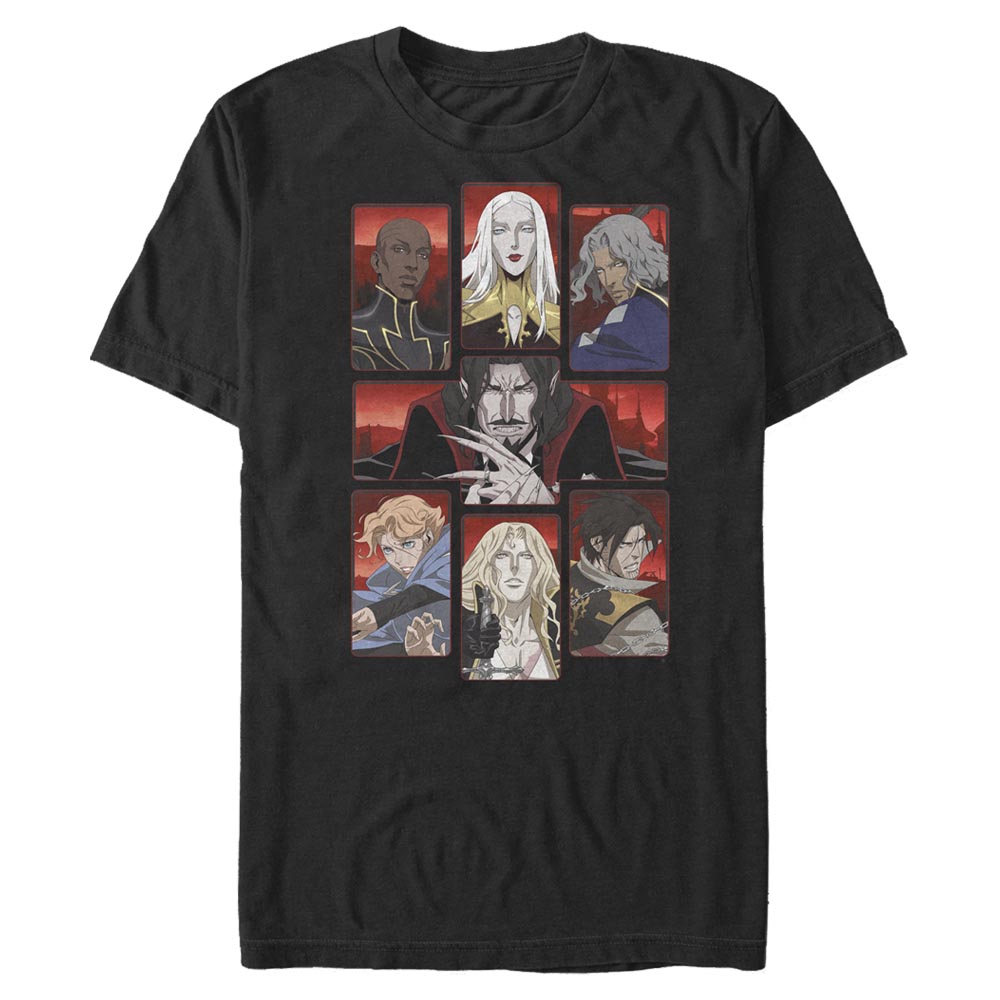 Netflix - Castlevania - Photo de groupe Crew - Homme T-shirt