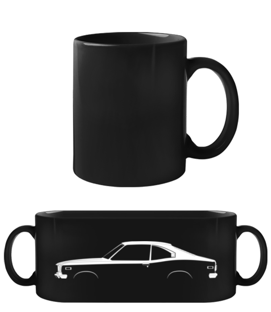 'Mazda RX-3' Silhouette · Tasse Noire