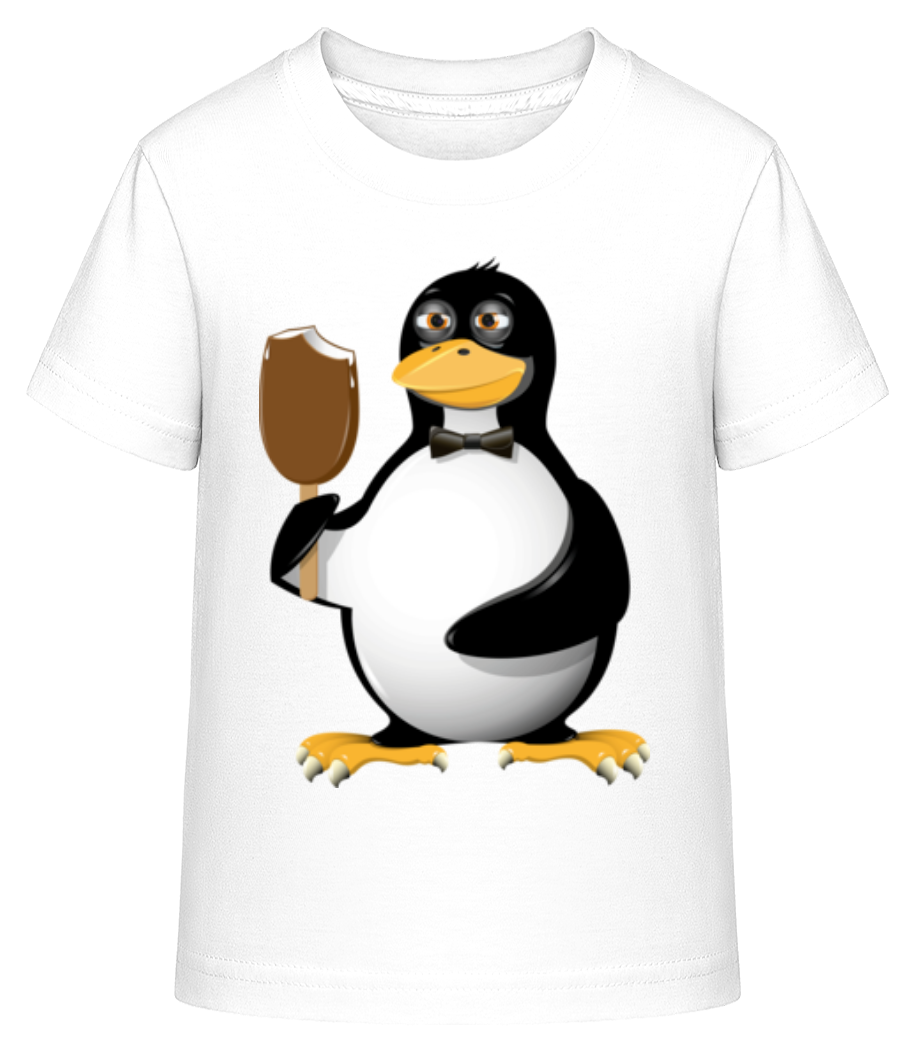 Pingouin Mange Une Glace · T-shirt shirtinator Enfant