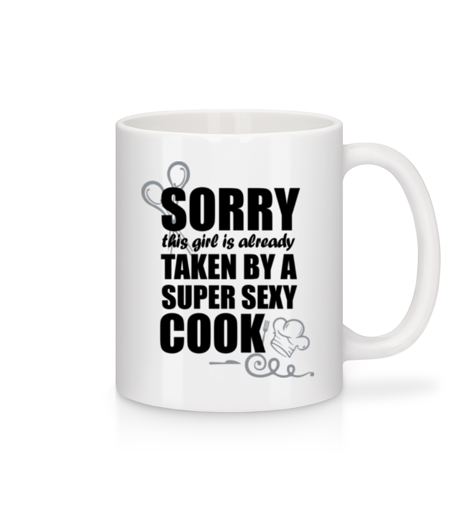 Super Sexy Cook · Mug en céramique blanc