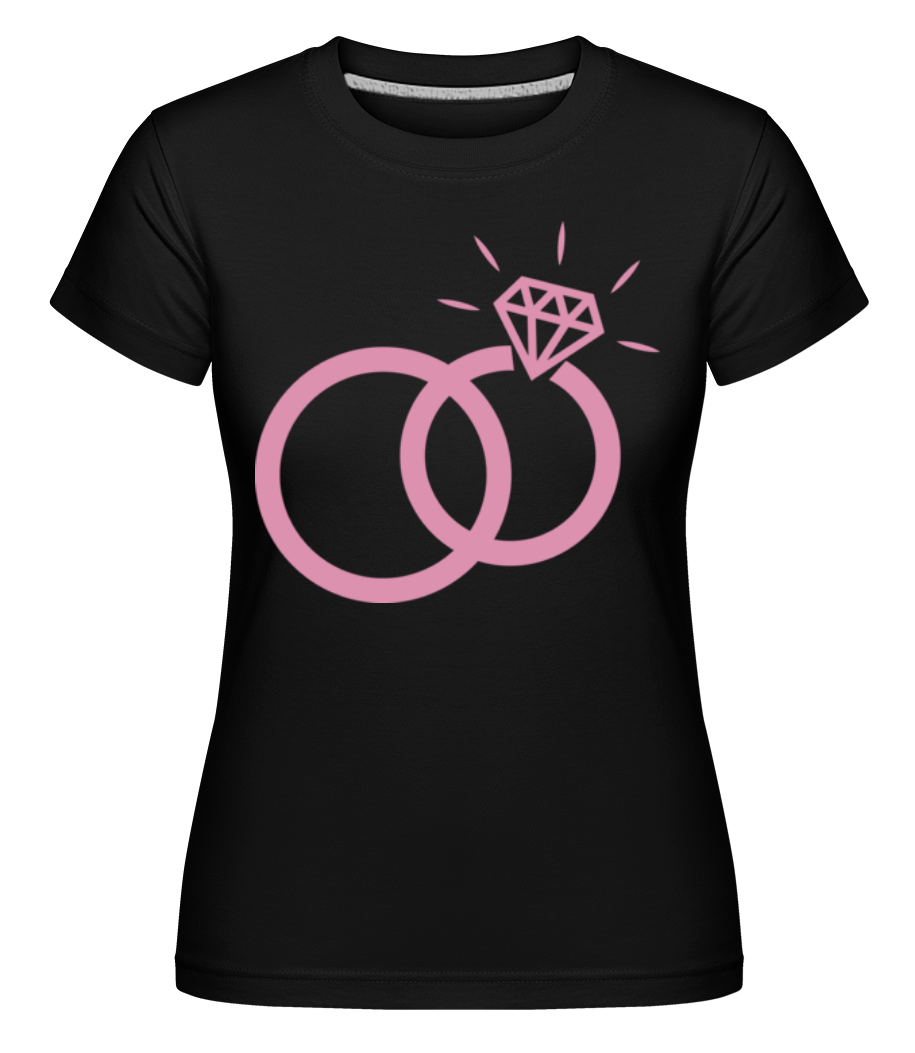 Ehering Mit Diamant · Shirtinator Frauen T-Shirt