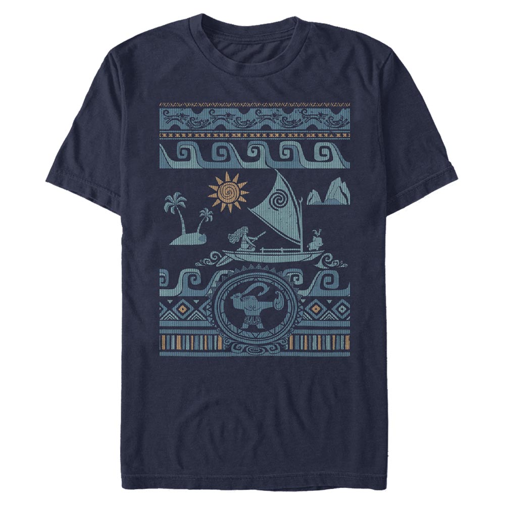 Pixar - Vaiana : La Légende du bout du monde - Photo de groupe Sweater Collage - Homme T-shirt