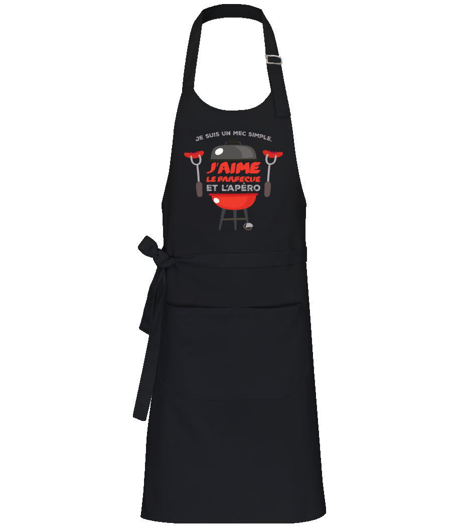 J’aime Le Barbecue Et L’apéro · Tablier professionnel