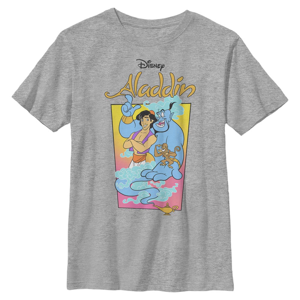 Disney - Aladin - Photo de groupe Neon Vapor - Enfant T-shirt