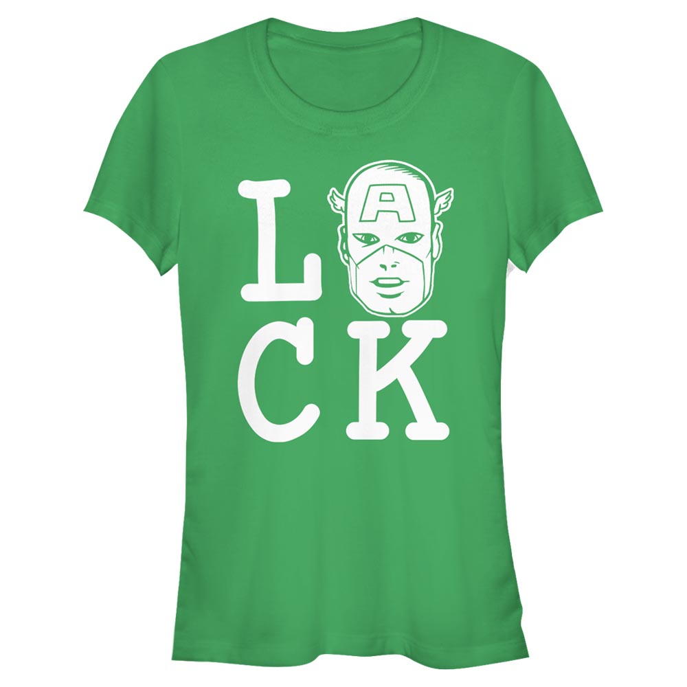 Marvel - Avengers - Captain America Captain of Luck - Femme T-shirt