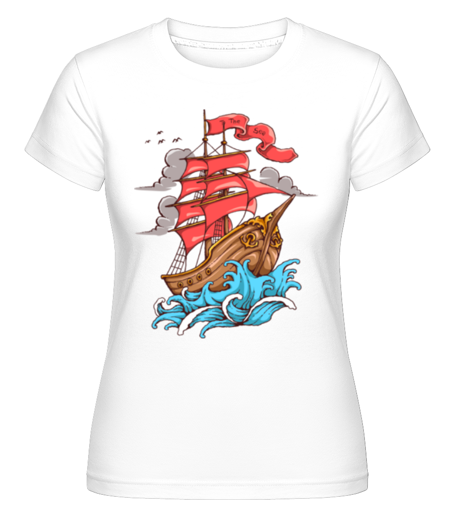 Ship Sail To The Sea ·  T-shirt Shirtinator femme